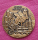 Medaille En Bronze FL (Florentin) Conseil Général De La Haute Garonne 65 Mm - Autres & Non Classés