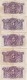 LOTE DE 5 BILLETES DE 5 PTAS DEL AÑO 1935 TODAS SERIES DISTINTAS (SS-A-B-C-D) (BANKNOTE) - 5 Peseten