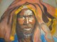 Portrait D'Homme Africain, Yaoundé (Cameroun) - 1935 - Signé Samantha G???? - Pastel