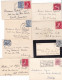 LOT : 8 Enveloppes Carte De Visite De Verviers Val St Lambert Liege , Bxl - 1934-1935 Léopold III