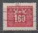 Czechoslovakia 1946. Scott #J76 (U) Numeral Of Value - Timbres-taxe