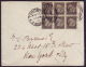 CANADA TO NYC 1896 COVER - Cartas & Documentos