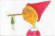 Delcampe - Mercatino Collezionisti Di Pinocchio Cartolina Ufficale Con Annullo Filatelico Posteitaliane 24/8/2016 Postmark - Fiabe, Racconti Popolari & Leggende
