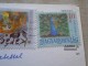 D144497 HUNGARY- Postcard  - Peacock Stamp -  2001 - Pauwen