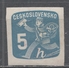 Czechoslovakia 1945. Scott #P27 (M) Newspaper Delivery Boy - Timbres Pour Journaux