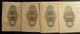 Estonia Estonie 1930/32 Wechselpapiere 50 & 100 & 250 & 500 Kronen Kredit Bank Võru - Estonia