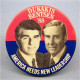 ° BADGE ELECTION AMERICAINE DUKAKIS BENTSEN 1988 @ Amérique Président Politique Etats-unis - Autres & Non Classés