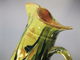 Delcampe - ° PICHET VERT EN TERRE CUITE VERNISSEE @ Art Populaire Broc Cruche Carafe - Caraffe