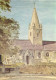 St Martin De La Bellouse Church, Guernsey Postcard Unposted - Guernsey