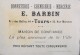 Chromo & Image Dorée - E. BARBIN Maison De Confiance ; TOURS - En TB. état - Other & Unclassified