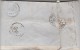 Yvert 37 Sur Lettre Entête Allumettes Toussaint MARSEILLE GC 2240 - 1871 Pour Foix Ariège Ambulant Toulouse à Bordeaux - 1849-1876: Période Classique