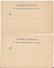 8950. LOT DE 2 CPA STEREOSCOPIQUES. EVIAN 74. LE PORT. LAC DE GENEVE - Stereoscope Cards