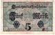 ALLEMAGNE 5 MARK BERLIN 1917 - 5 Mark