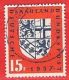 MiNr.379 O Deutschland Saarland (1957-1959) - Gebraucht