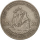 Monnaie, Etats Des Caraibes Orientales, Elizabeth II, 25 Cents, 1981, TTB - Ostkaribischer Staaten