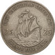 Monnaie, Etats Des Caraibes Orientales, Elizabeth II, 25 Cents, 1981, TTB - Caraïbes Orientales (Etats Des)
