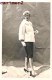 CARTE PHOTO : TOP-MODEL HAUTE-COUTURE MODE MANTEAU DE FOURRURE GRAND COUTURIER TEXTILE FASHION VETEMENT VINTAGE - Moda