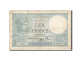 Billet, France, 10 Francs, 1915, 1939-09-28, TB, Fayette:7.9, KM:84 - 10 F 1916-1942 ''Minerve''