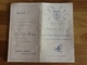 Saxon / Ancien Carnet De Fête Et Programme .1945 - Programmes