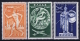 Greece: 1954  Mi 615 - 617  NATO  MNH/**/postfrisch/neuf Sans Charniere - Nuevos