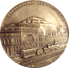 ESPAÑA. MEDALLA DE LA CONVERSION EN LÍNEA SUBTERRANEA DEL FERROCARRIL EN SABADELL. 1.973. ESPAGNE. SPAIN MEDAL - Professionali/Di Società