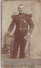 CABINET FOTO. CDV -  GAND, BELGIE  --  OFFICER WITH SABRE  --  10,3 Cm X 6.3 Cm  - FOTO: J. De LATTRE - 1914-18