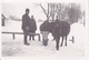 Foto Deutsche Soldaten Mit Bauer Und Kuh - Winter - 2. WK - 8*5cm (25994) - Guerre, Militaire