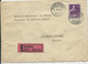 SUISSE - 1957 - ENVELOPPE EXPRES De CHENENS (FRIBOURG) Pour La FRANCE - Cartas & Documentos