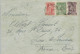 GRECE - 1922 - TRICOLORE - ENVELOPPE Pour LONS LE SAUNIER JURA (FRANCE) - - Brieven En Documenten
