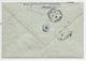GRECE - 1922 - TRICOLORE - ENVELOPPE Pour LONS LE SAUNIER JURA (FRANCE) - - Lettres & Documents
