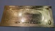 USA 10 Dollar 2009 UNC - Gold Plated - Very Nice But Not Real Money! - Billets De La Federal Reserve (1928-...)
