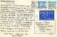 1991  Oversize  Airmail Postcard To USA  Living Together 40 &amp;45 Cents - Lettres & Documents