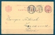 1892 , RUMANIA , ENTERO POSTAL CIRCULADO ENTRE BUCAREST Y LAUSANA , LLEGADA - Brieven En Documenten