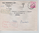 TP 1067 S/L.P.V.B.A Verschueren & Zoon C.Tremelo 16/12/69 Griffe T C.Retour+Etiq.refusé.. Taxée 1 T Par C.BXL 3 P2062 - Briefe U. Dokumente