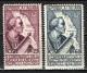 ITALIA - 1954 - AMERIGO VESPUCCI - FRANCOBOLLI CON PIEGA - SEE 2 SCANS - NUOVI MNH - 1946-60: Mint/hinged