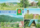 L1932 - Czechoslovakia (1979) Lucany Nad Nisou (postcard: Jizerske Mountains) Stamp: Folk Art (shifting Perforation) - Variétés Et Curiosités