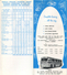 Time Table 1966 - Eastern Greyhound Lines - The Short Line INC. - Thru Express Service New York-Cape Cod - Fahrplan - Wereld