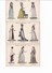 MODE DU DIRECTOIRE (1797) - (1798) - Robes D'époque - Lot De 6 Cpa - Fashion