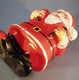 PERE NOEL BOUGIE ANNEES 60'S + Art Populaire Sculpture Fête Tradition - Father Xmas