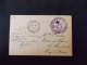 Beau Cachet Croix Rouge Societe De Secours Aux Blesses Hopital 14 Chartres Annexe D Esclimont + Cachet Gallardon 1915 - Croix Rouge