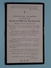 DP Joanna-Maria VERBEECK ( Leo Van Casteren ) Tremeloo 17 Juli 1844 - St-Lambrechts-Woluwe 20 Jan 1923 ( Zie Foto´s ) ! - Religión & Esoterismo