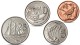 CAYMAN ISLANDS 1, 5, 10, 25 CENTS CURRENCY 4 COINS SET 2008 UNC - Cayman Islands