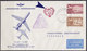 Yugoslavia 1962 Yugoslav Airlines (JAT) 15 Years Since Founding, Jubilee Red Petit Cachet, Commemorative Airmail Cover - Airmail