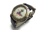 Vintage Soviet Lovely USSR Men's Military Watch WOSTOK Russia Double Eagle Russian Flag Chistopol - Watches: Old