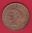 France 1 Centime IIIe République - Cérès - 1897 A - Autres & Non Classés