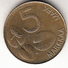 FINLANDIA 1993   5 MARKKAA  BRONCE    EBC CN4287 - Finlandia