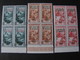 ITALIA Trieste AMG-FTT -1953- "Fiera Trieste" Cpl. 3 Val. Quartina MNH** (descrizione) - Nuovi