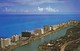 FLORIDA---RARE---MIAMI BEACH--aerial View Of Hotels Along Indian Creek---voir 2 Scans - Miami Beach