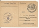 1943 - ALSACE ANNEXEE - HAUT-RHIN - CARTE Du SERVICE POSTAL De THANN "b" - Guerra Del 1939-45