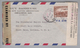 Haiti 1944-05-05 Port-au-Prince Luftpostbrief Mit Doppelzensur Nach South Bend Indiana USA - Haïti